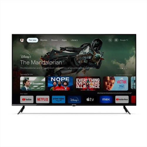 Sharp smart pollici 4k - smart, 50
