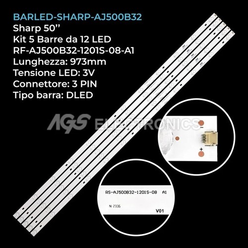 Kit barre strip led tv - barre,