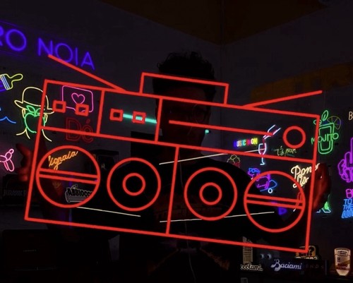 Sharp 777 led neon sign - gf-777,