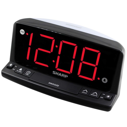 Sharp sveglia digitale led - sveglia,