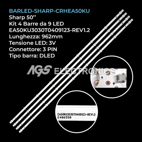 Kit barre strip led tv - led,