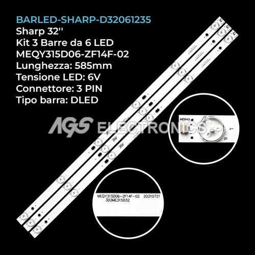 Kit barre strip led tv - barre,