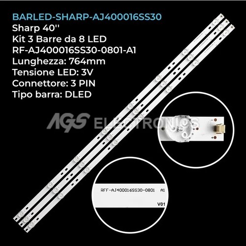 Kit barre strip led - kit, 3